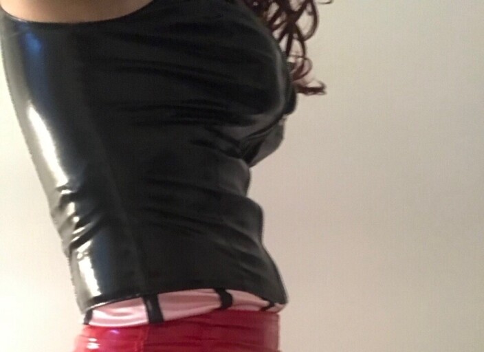 Travesti fetish pvc